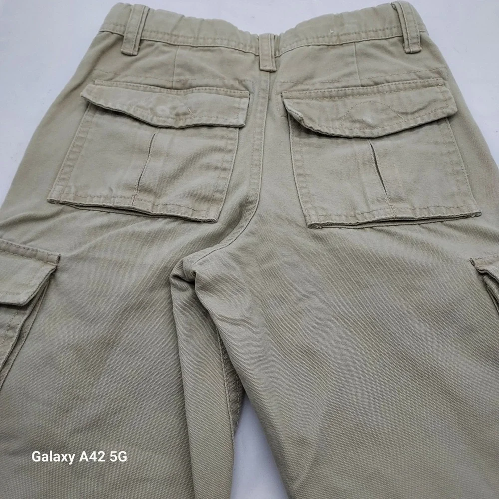 OshKosh B'gosh Cargo Pants Khaki‎ Boys Size 6 Medium Cotton